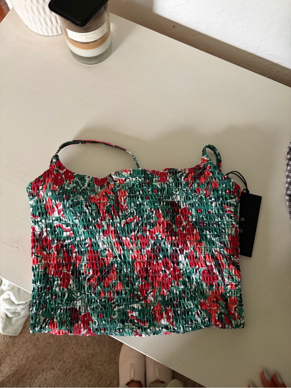 NWT YPB studioFLEX Smocked Tank - Picture 3 of 7